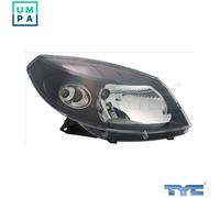 HEADLIGHT 20-11794-36-2 FOR DACIA SANDERO D4F 732 1.1L K9K796/792/892 1.5L 4cyl
