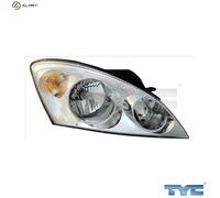 Headlight Headlamp FOR KIA CEE'D ED 2007-2009 921021H000 Right TYC New