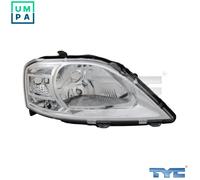 TYC Headlight 20-11883-06-2 for Dacia K9K796/792/790/892 & D4F734/732 1.5L/1.1L RH