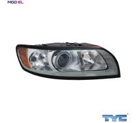 TYC Headlight 20-11888-05-2 for Volvo V50 (545) 2010-2012 B4184S8/B4184S11 1.8L D4162T/D4164T 1.6L