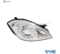 Headlights TYC 20-11931-05-2 for MERCEDES-BENZ