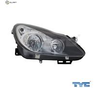 TYC 20-1196-15-2 Headlight