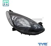 TYC Headlight 20-12032-15-2 for Mazda 2 - fits ZJ-VE/ZJ46 1.3L, Y404 1.4L, Y655/Y661 1.6L