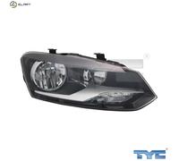 TYC Europe B.V. Headlight TYC 20-12036-05-2 for VW Polo V (6R1/6C1) 2013-2014