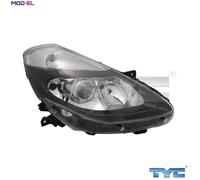HEADLIGHT 20-12118-05-2 FOR RENAULT K9K774/764 1.5L 4cyl CLIO III