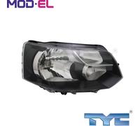 TYC Headlights 20-12150-05-2 Left H4, P21W for right-hand traffic VOLKSWAGEN: Transporter 5