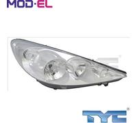 TYC Headlights 20-12182-15-2 Left H7, H1 for right-hand traffic