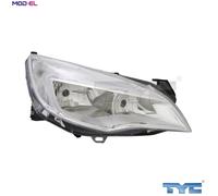 TYC Headlight 20-12189-05-2 for Opel Astra J GTC Sports Tourer 1.2L 4cyl 2012-2015