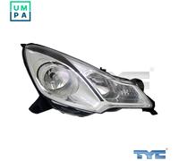 TYC Europe B.V. Headlight TYC 20-12258-15-2 for Citroen C3 II 1.0L/1.2L/1.4L