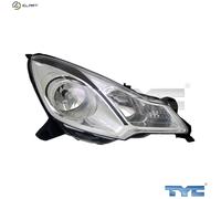 TYC 20-12258-15-2 Headlight
