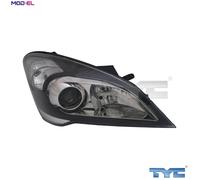 TYC Headlight 20-12267-05-2 Right for KIA Cee'd 2007-2012 Hatchback/SW