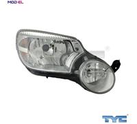 TYC Headlight 20-12348-15-2 for Skoda CEGA/CFJA/CLCB/CFHC/CBDB/DFSA/CFHF/CUUA 2.0L