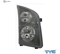 TYC 20-12351-15-2 Headlight for VW