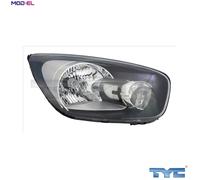 HEADLIGHT 20-12715-15-2 FOR KIA PICANTO/EKO/TAXI MORNING/II G3LA/B3LA 1.0L 3cyl