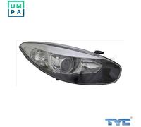 TYC Headlight 20-12719-05-2 for Renault K9K826/832/830/657/836/656/837/834 1.5L 4cyl Right