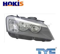 Headlight FOR BMW X3 F25 2010-2014 63127217288 Right TYC