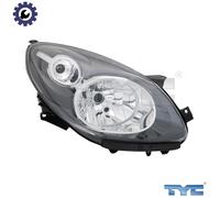 TYC Headlight 20-1401-16-2 for Renault K9K718/740/820 1.5L D7F800/D4F772/770 1.1L