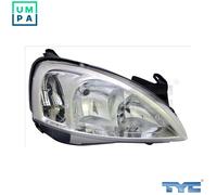 HEADLIGHT 20-14054-05-2 FOR OPEL CORSA/Hatchback/Van VITA COMBO/Tour/Box 1.0L