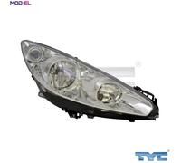 RIGHT HEADLIGHT FOR LHD EUROPE EDITION 20-14197-05-2 TYC I
