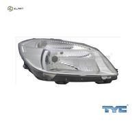 HEADLIGHT 20-14321-05-2 FOR SKODA ROOMSTER/Praktik FABIA/II/Combi PRAKTIK 1.4L