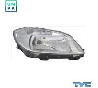 TYC Headlight 20-14321-05-2 for Skoda Roomster/Praktik, Fabia II Combi 1.4L
