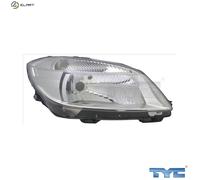 TYC Headlight 20-14321-05-2 for Skoda Roomster/Praktik, Fabia II Combi 1.4L