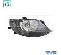 TYC Headlight 20-14371-15-2 Right for SEAT Ibiza IV/SC/ST 1.2L (CGPA/BZG/CJLB/CGPB)