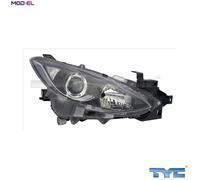 TYC 20-14426-05-2 Headlight for MAZDA