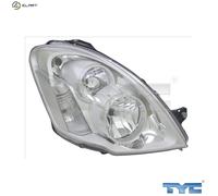 TYC Headlight 20-14604-05-2 for IVECO DAILY 3.0L 2012-2014