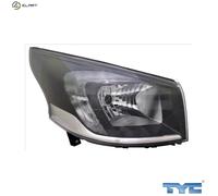 Headlight TYC 20-14792-05-2