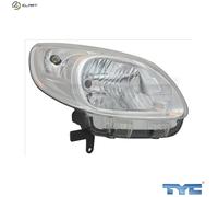 HEADLIGHT 20-14906-15-2 FOR RENAULT KANGOO/Rapid/Express/GRAND/BE/BOP 1.5L 4cyl