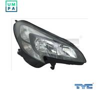 TYC Europe B.V. Left Headlight for Opel Corsa E – 1216849 13381335