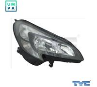Left Headlight Opel:CORSA E 1216849 13381335