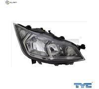 TYC Headlight 20-16155-05-2 Right for Seat Ibiza V (5) Fits 6F1941006B/6F1941006/6F1941006A