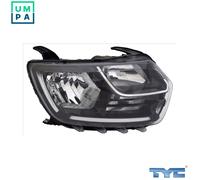 HEADLIGHT 20-17665-06-2 FOR DACIA H4D460/450 1.0L 3cyl DUSTER H5H470/480 1.3L