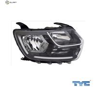 TYC Headlights 20-17665-06-2 Right H7/H1, LED for right-hand traffic DACIA: Duster II