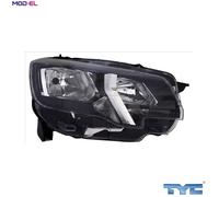 HEADLIGHT 20-17742-05-2 FOR PEUGEOT PARTNER/Box/Body/MPV RIFTER HNS 1.2L 3cyl
