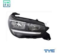 Headlight TYC 20-19139-05-2 for OPEL CORSA F (P2JO) 1.2 2024-