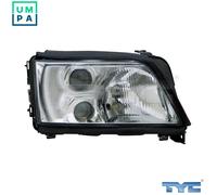 TYC Headlight 20-5003-08-2 - Right H1+H1+H3 for Audi A6 C4 (1994-1997)