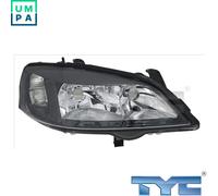 HEADLIGHT 20-5487-18-2 FOR OPEL ASTRA/Van/CLASSIC/Caravan/Hatchback 1.7L 4cyl
