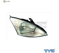 TYC Europe B.V. Headlight 20-5676-08-2 for Ford Focus ZX3 2000-2004 / Turnier Clipper 1.8L
