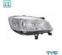 TYC Headlight 20-5737-08-2 for Opel Zafira A (T98) 1999-2005