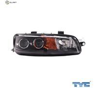 TYC Headlight 20-5957-15-2 - Right New for FIAT Punto Van (188, 188 A4/A3/A7)