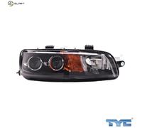 TYC Headlight 20-5958-15-2 for FIAT Punto