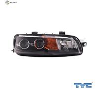 Left Headlight Fiat:PUNTO 51712397 46837404 0000046837404 0000046818653 46818653