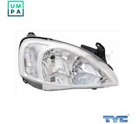 Headlight TYC 20-6066-35-2 For OPEL
