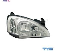 Headlight TYC 20-6066-45-2 For OPEL