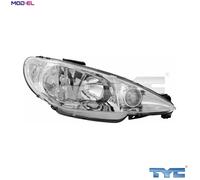 TYC 20-6156-05-2 Headlight
