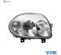 TYC 20-6193-05-2 Headlight