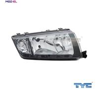 TYC Headlight 20-6229-15-2 for Skoda Fabia/Combi/Praktik (BNM/BNV/AMF) 1.4L AWY 1.2L